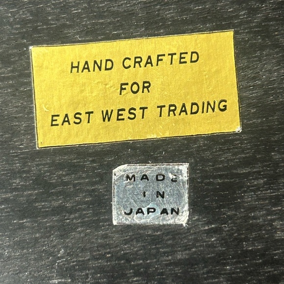 RARE Shigemichi Aomine Qty 4 Trays Vintage Teak Molded Bentwood Tray EUC - Picture 4 of 10